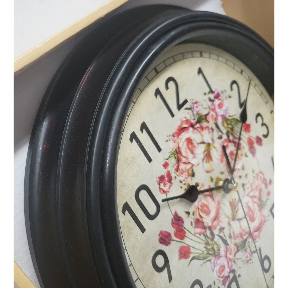 Kitchen Plastic Decorative Wall Clock, 12